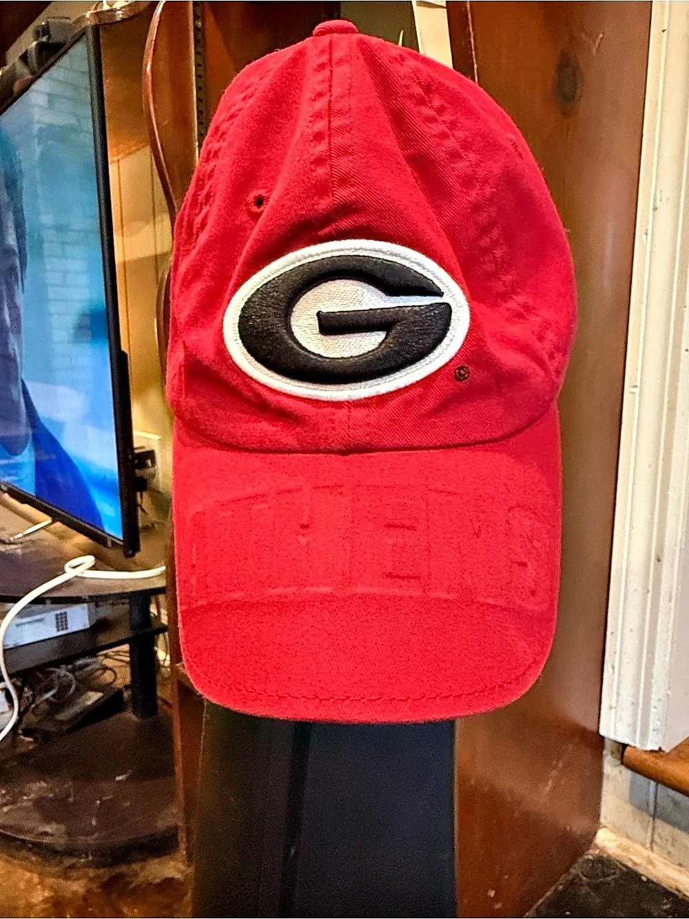 Starter Atlanta Braves Starter cap Red Georgia Baseball Cap